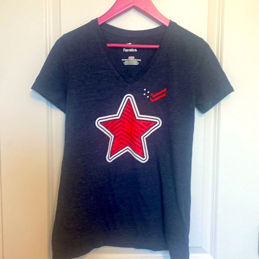 Fanatics Team USA‎ Women's V Neck T Shirt